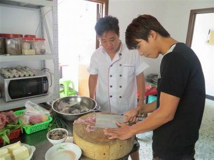 荷葉飯（荷包飯）學(xué)員培訓(xùn)實景